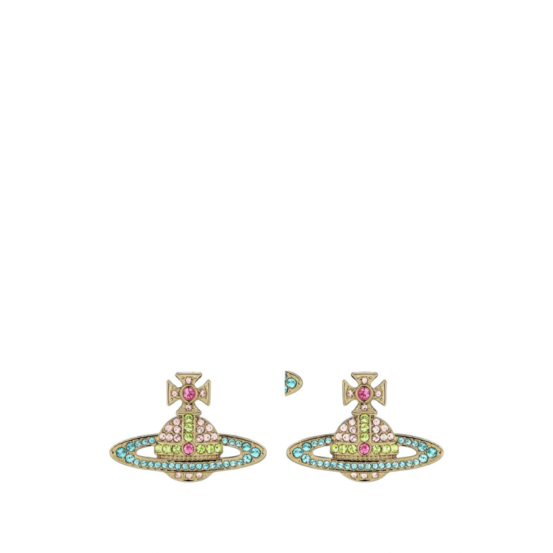 Vivienne Westwood Kika Crystal-embellished Orb Earrings