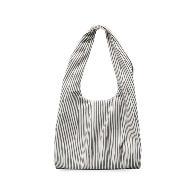 Cfcl Large Dayfuku Striped Pleated Shoulder Bag