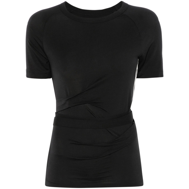 Y3 3 Stripes-logo T-shirt