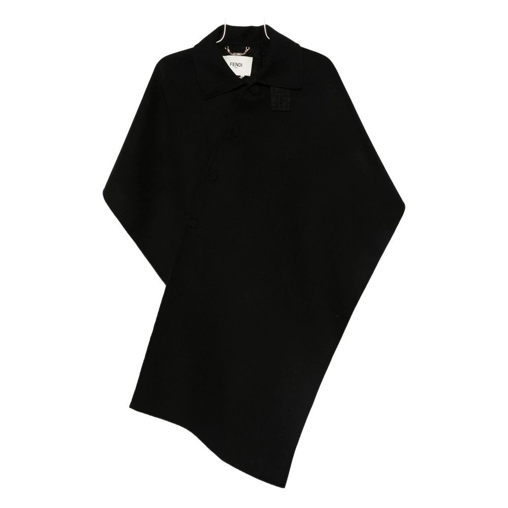 Fendi Buttoned Cape