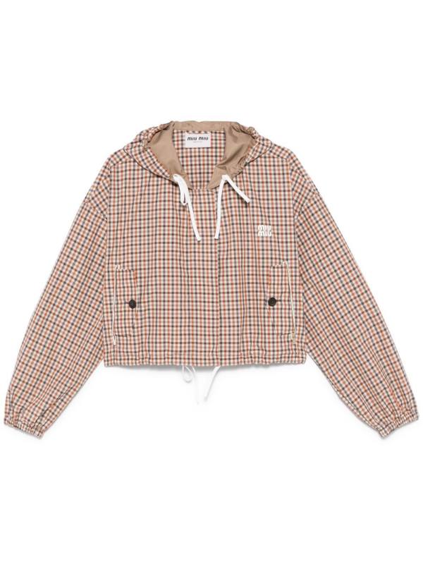 checked jacket
