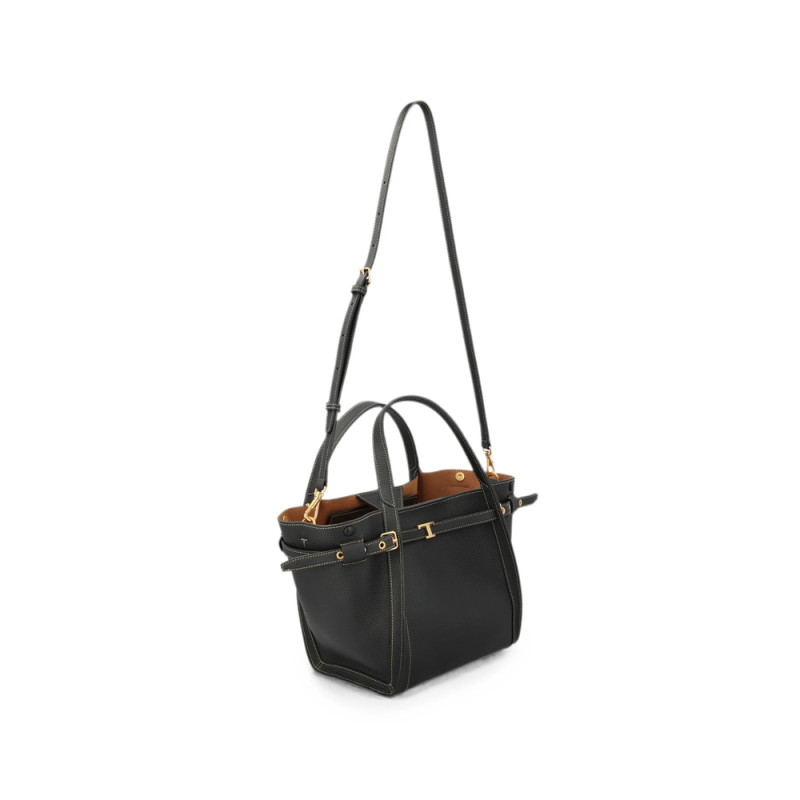 Tod's Mini T Signature Leather Tote Bag