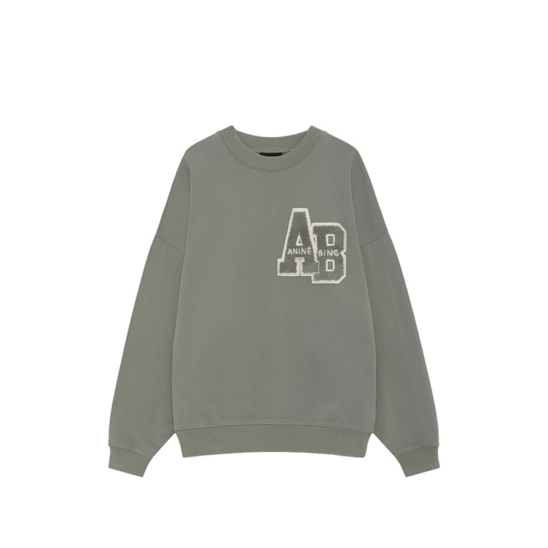 Anine Bing Miles Cotton Sweatshirt