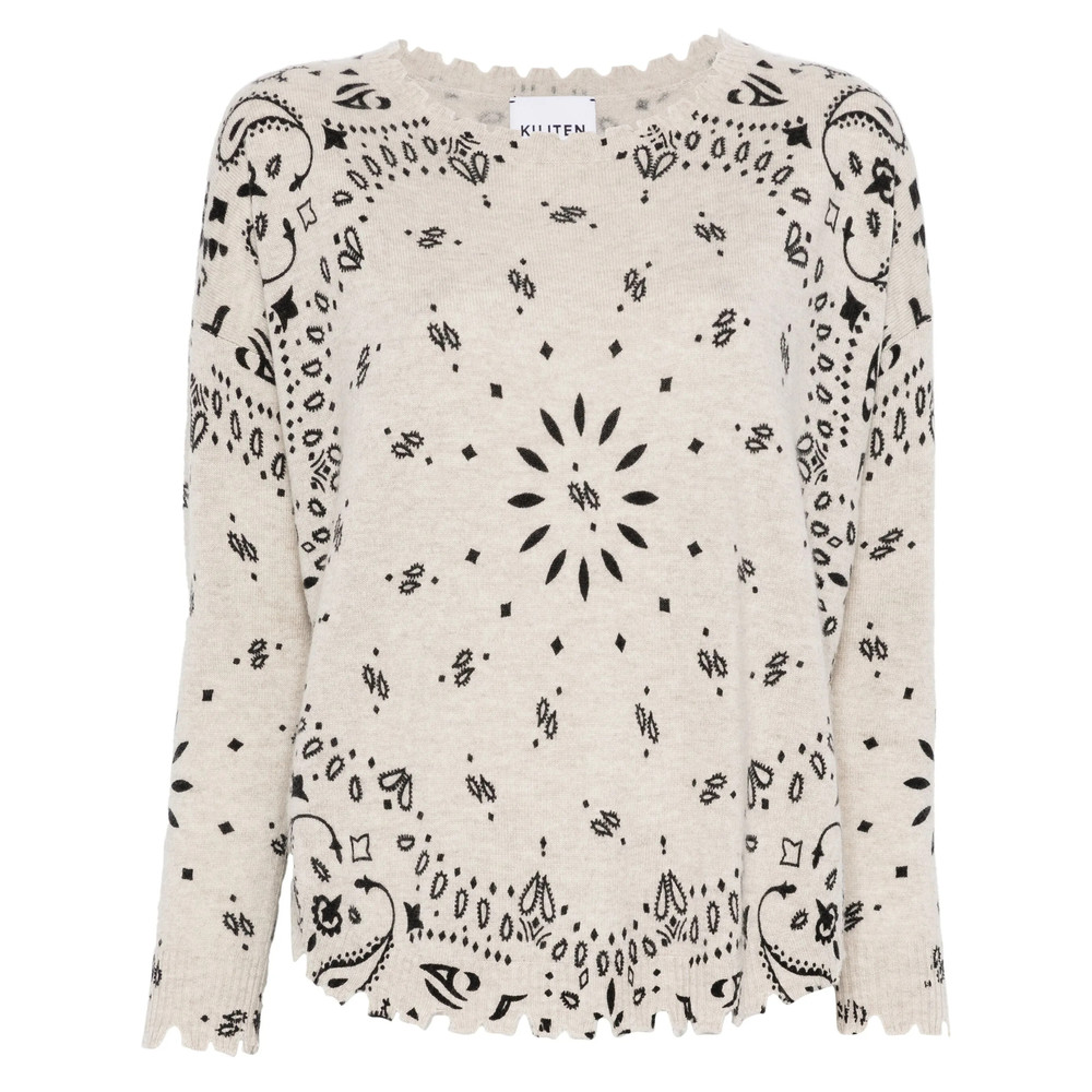 Kujten Bandana-print Sweater