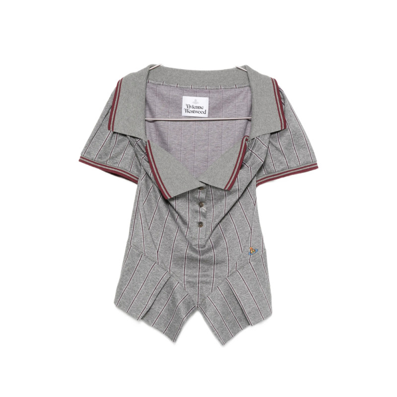 Vivienne Westwood Monday Pinstriped Top