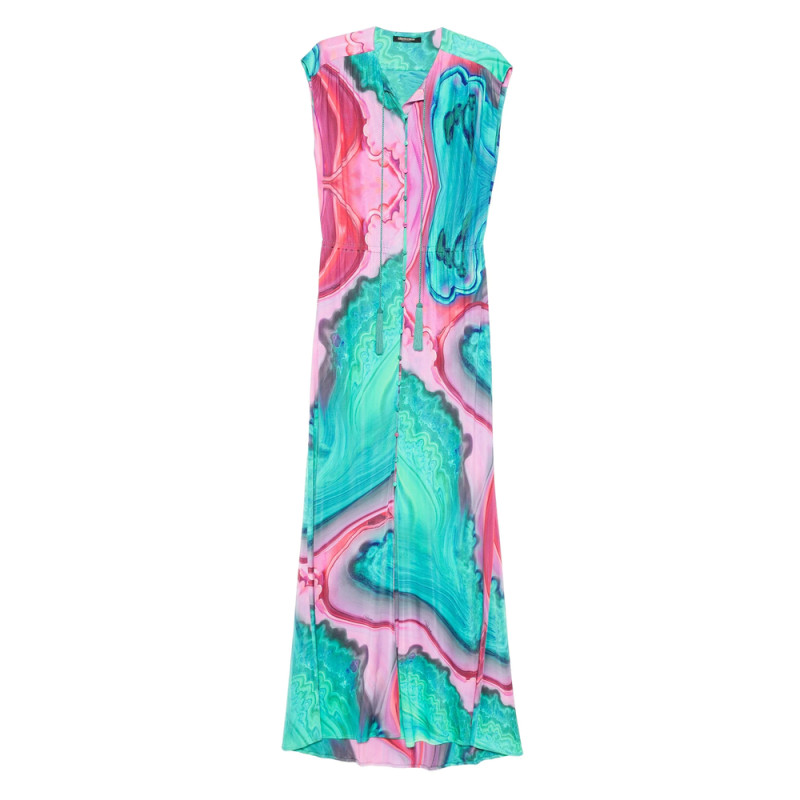 Roberto Cavalli Tassel-detail Buttoned Dress