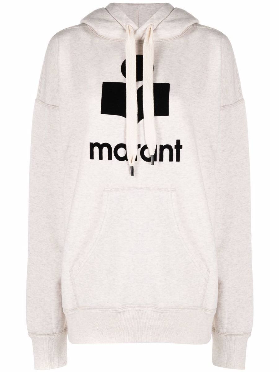 Mansel logo-print hoodie