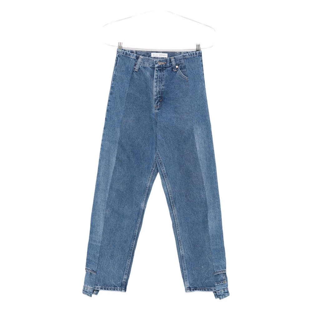 E. l.v. Denim Luna Panelled Straight-leg Jeans