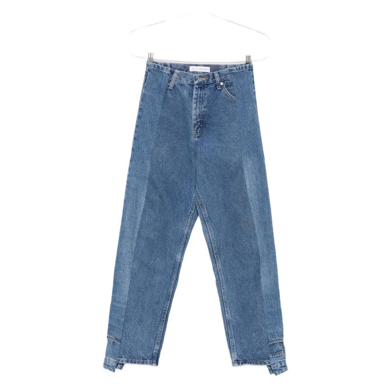 E. l.v. Denim Luna Panelled Straight-leg Jeans