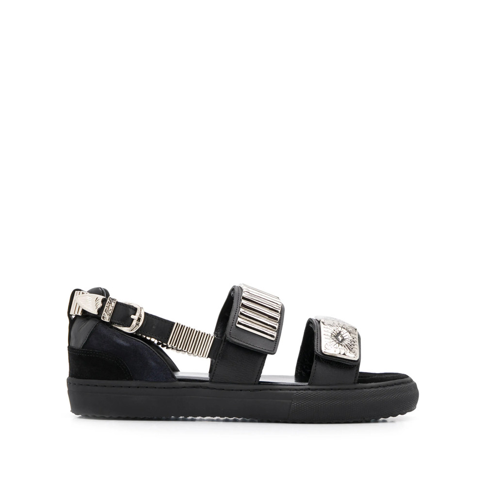 Toga Pulla Embossed Strap Sandals