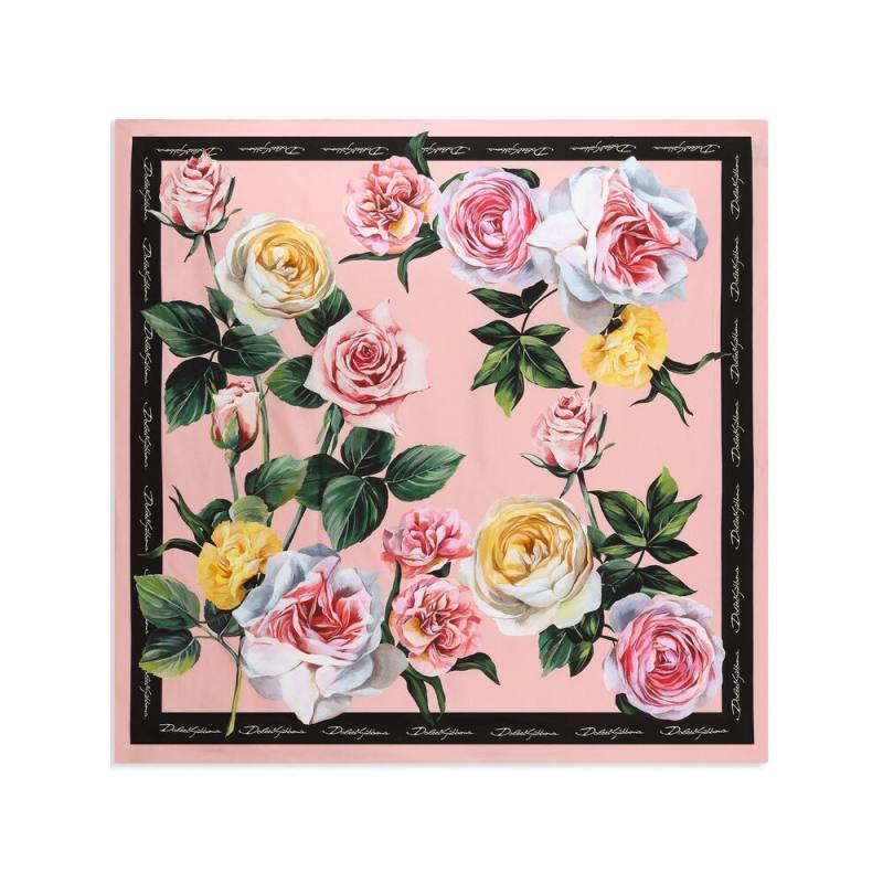 Dolce & Gabbana Floral-print Scarf
