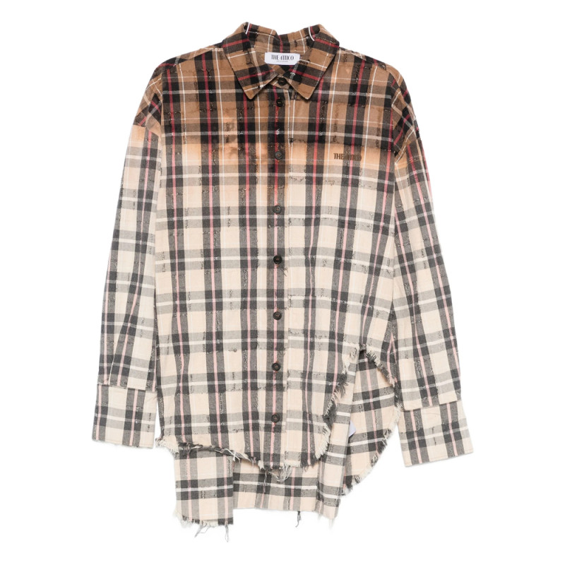 The Attico Check-print Shirt