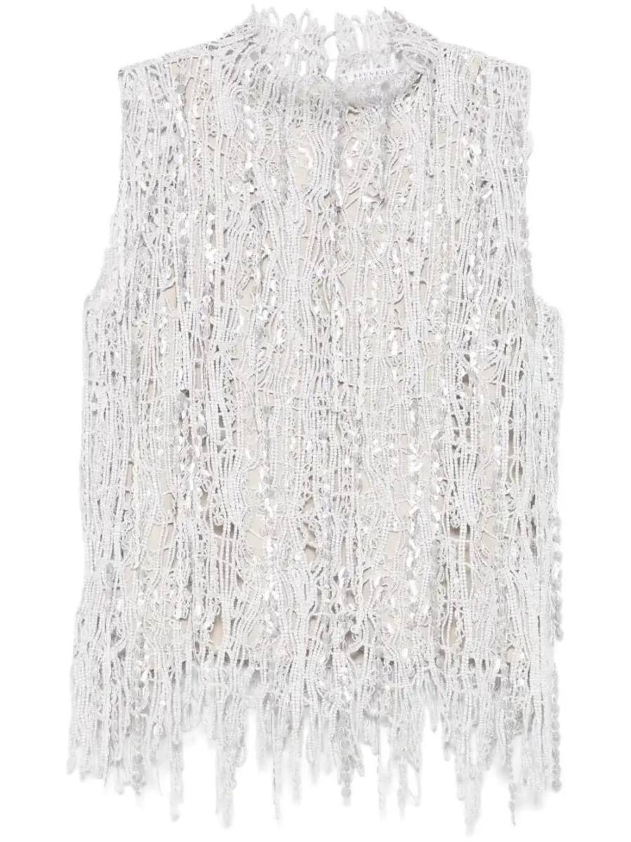 sequinned top