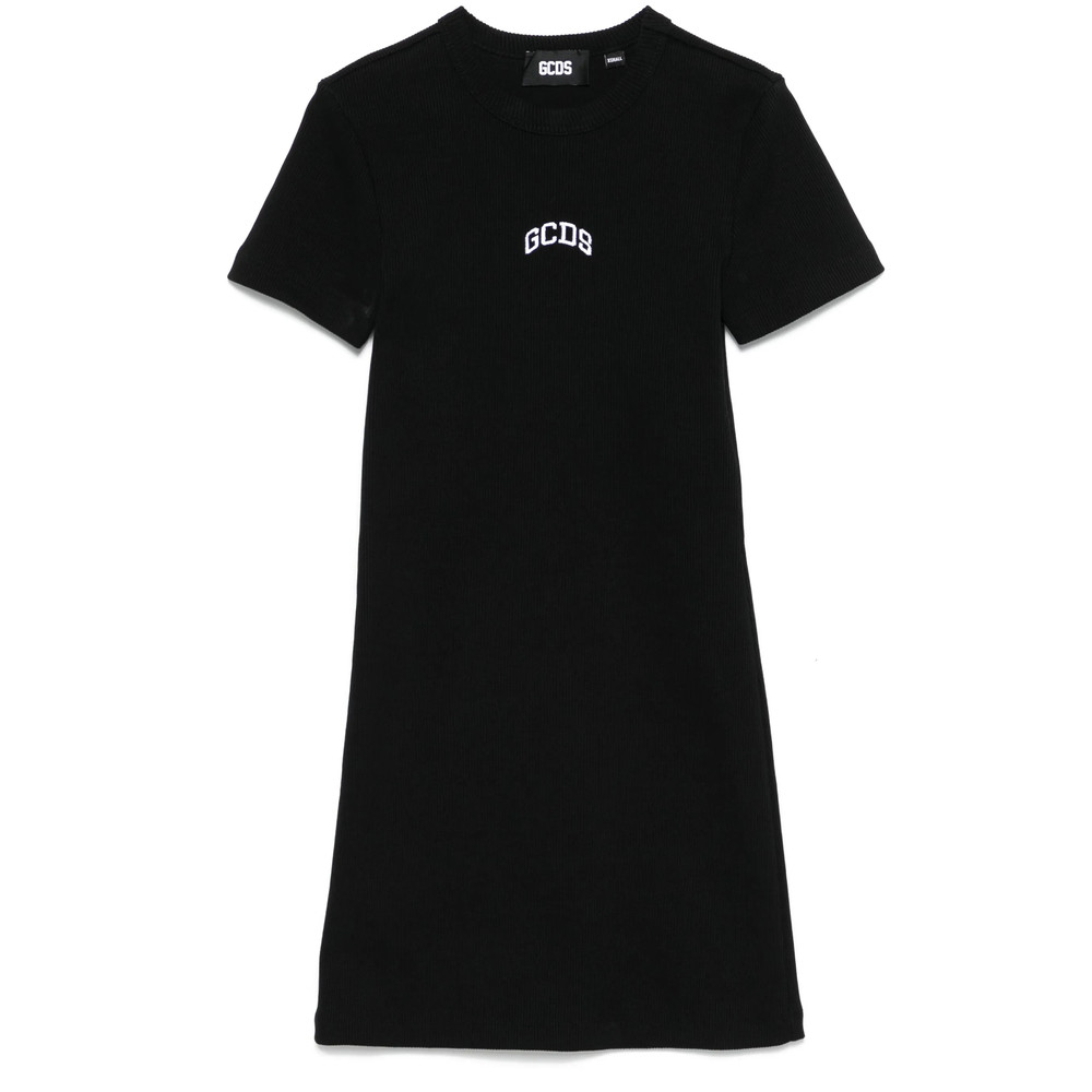 Gcds Logo-embroidered Mini Dress