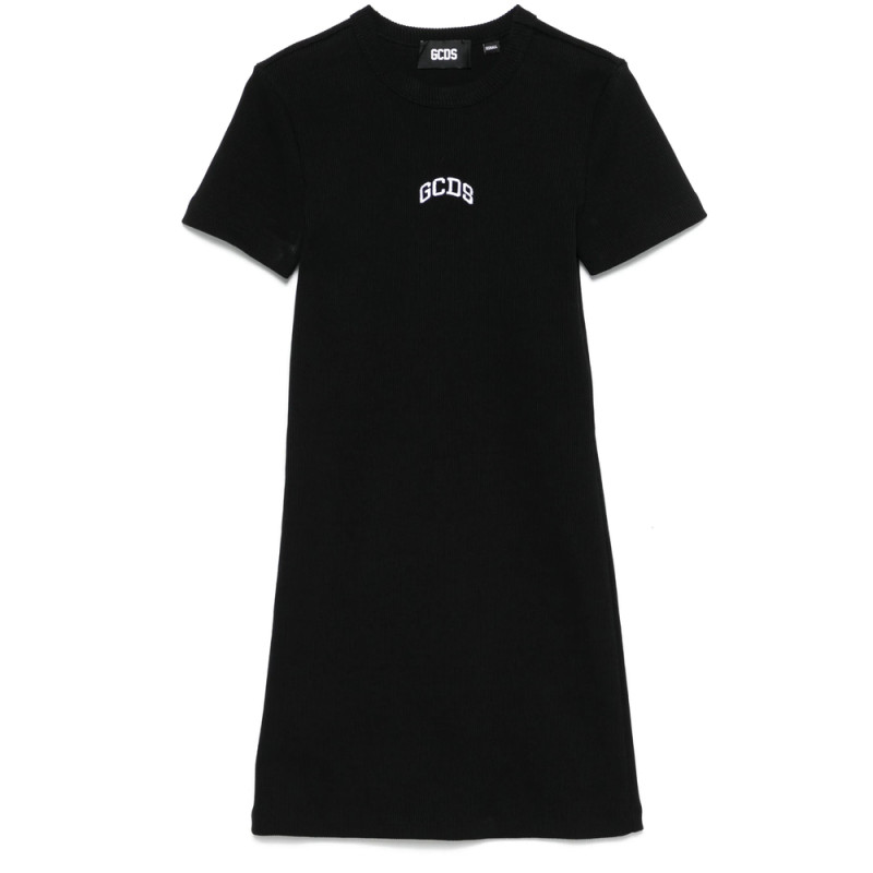 Gcds Logo-embroidered Mini Dress