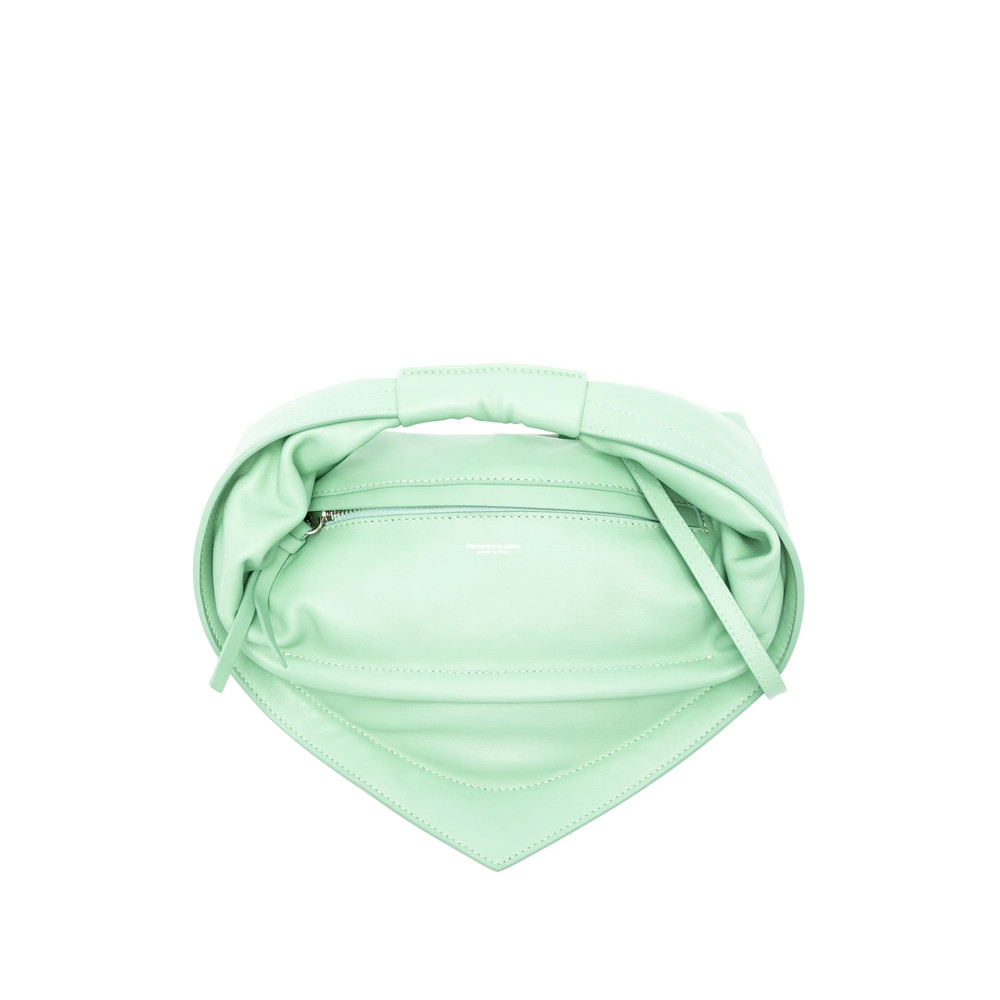 Federico Cina Mini Tortellino Knotted Triangular Tote Bag
