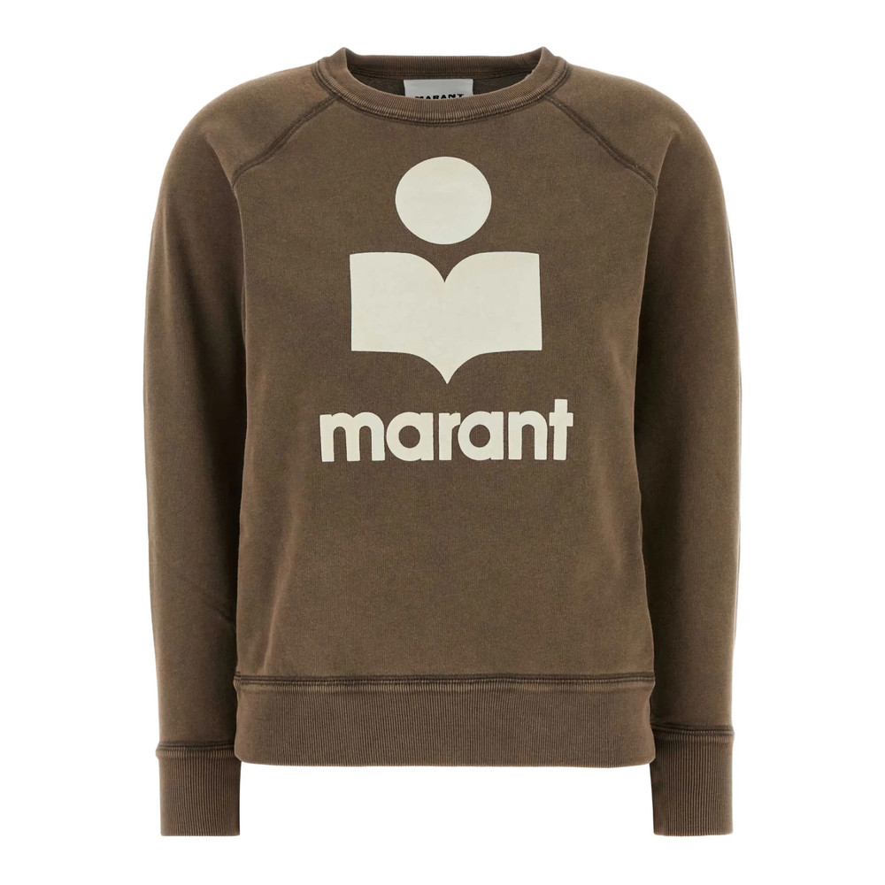Marant Étoile Logo-embroidered Cotton Sweatshirt