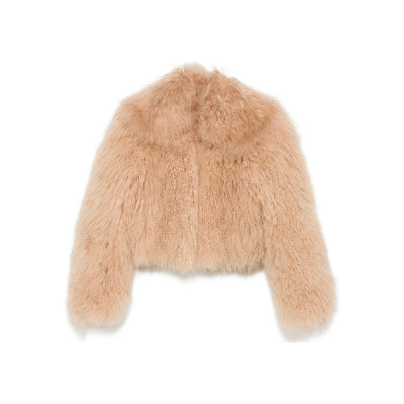 Numero Otto Mongolian Fur Jacket