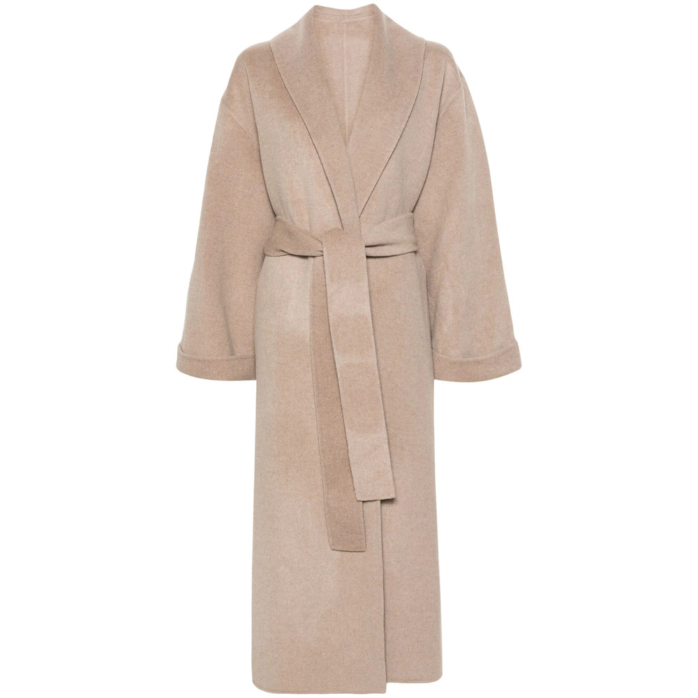 By Malene Birger Trullem Belted Wool Coat