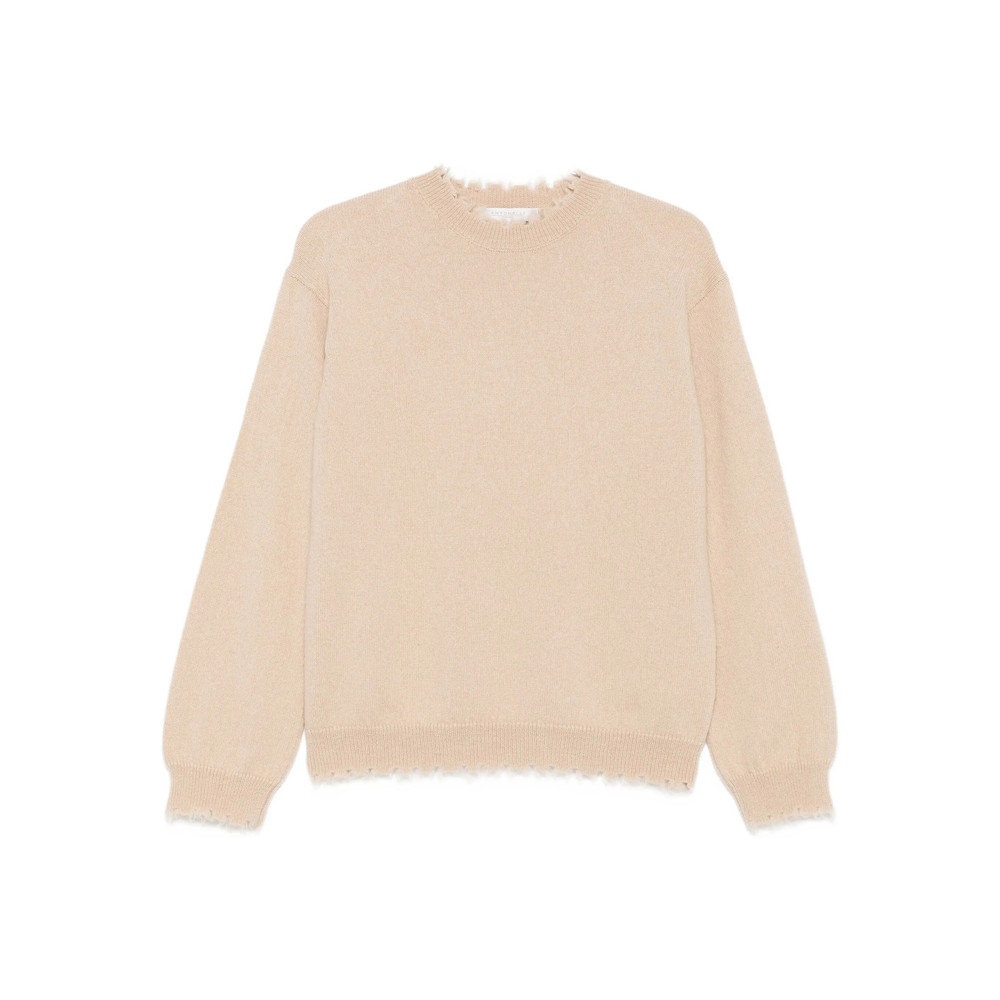 Antonelli Frayed-hem Cashmere Sweater