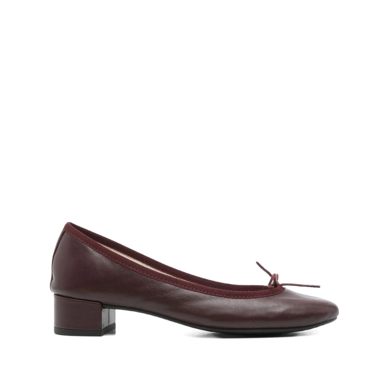 Repetto 30mm Camille Bow-detail Block-heel Pumps