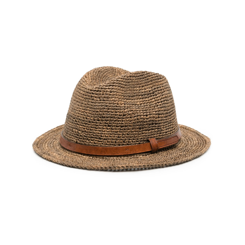 Ibeliv Woven Raffia Fedora