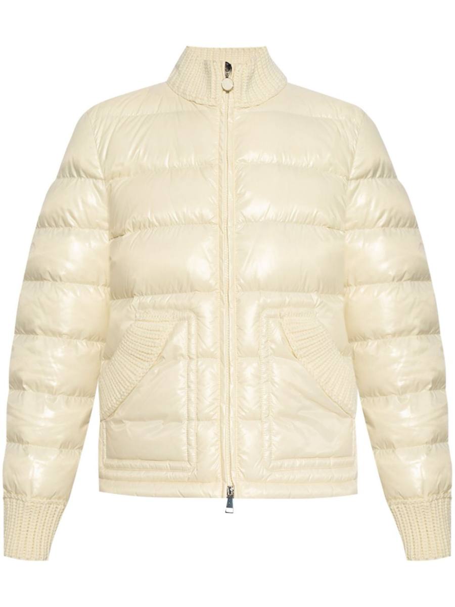 Arcelot glossy-finish puffer jacket