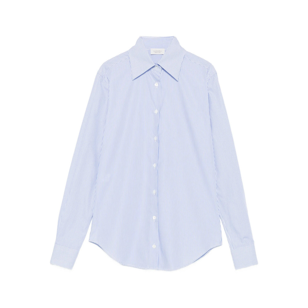Mazzarelli Striped Long-sleeve Shirt
