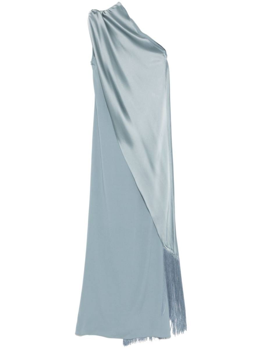 fringed maxi dress