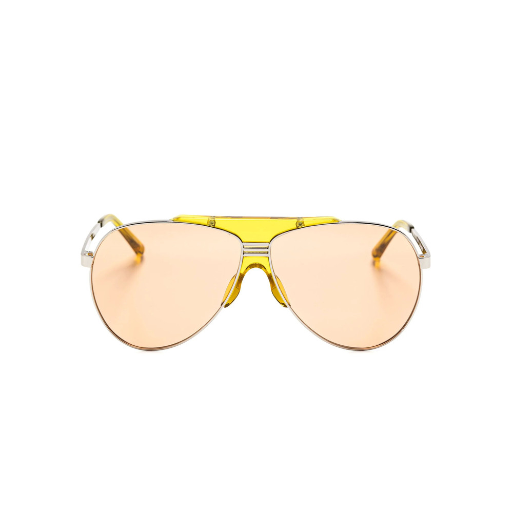 The Attico Metallic Frame Sunglasses
