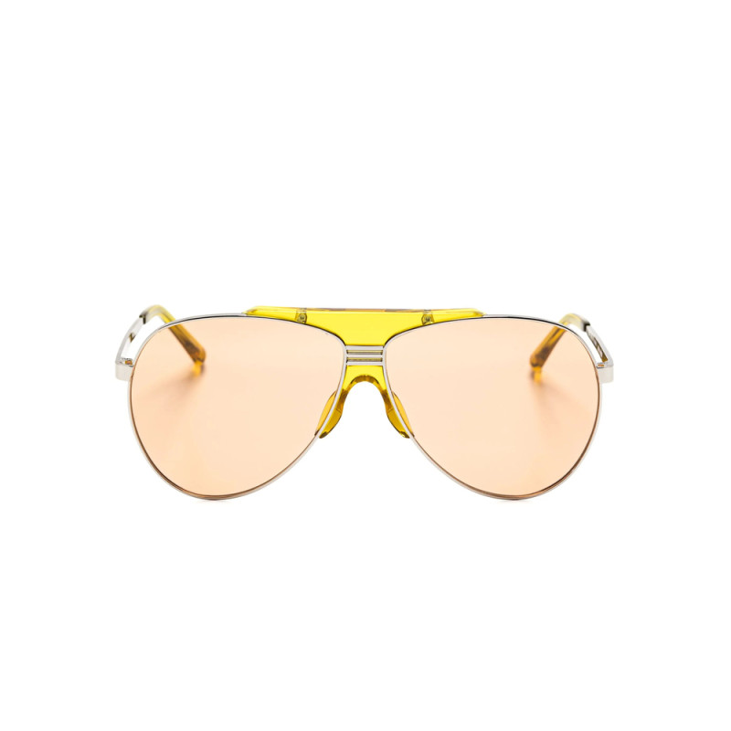 The Attico Metallic Frame Sunglasses
