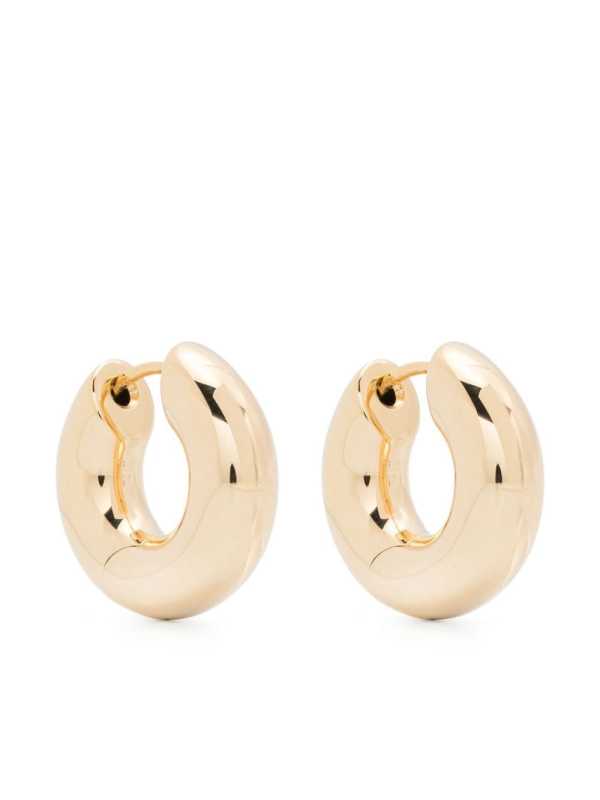 small chunky hoop earrings
