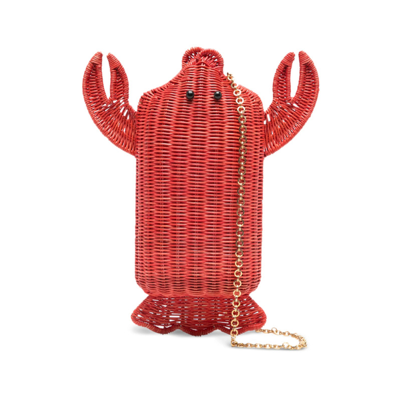 Serpui Lobster Chain Clutch Bag