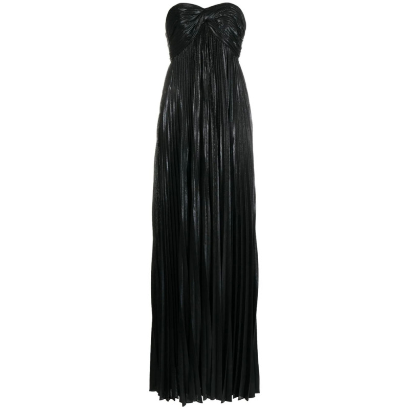 Retrofete Zoa Pleated Maxi Dress