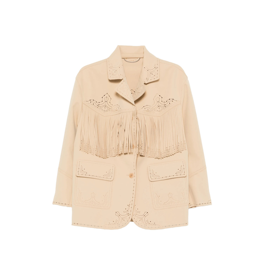 Ermanno Scervino Fringe-detail Coat