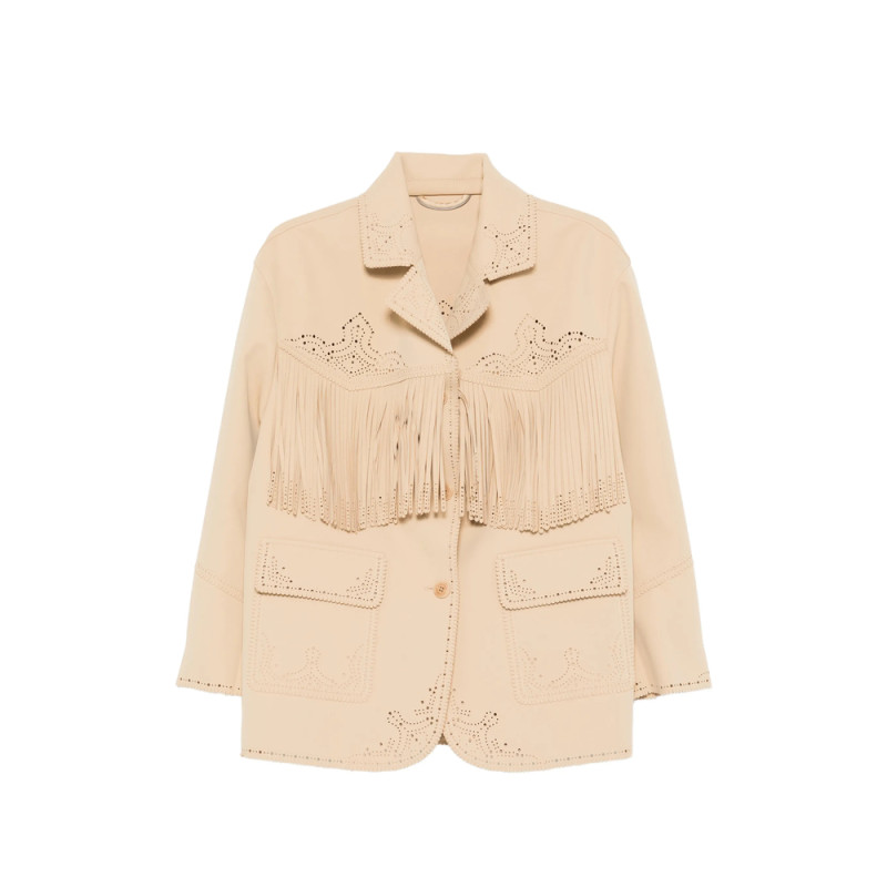 Ermanno Scervino Fringe-detail Coat