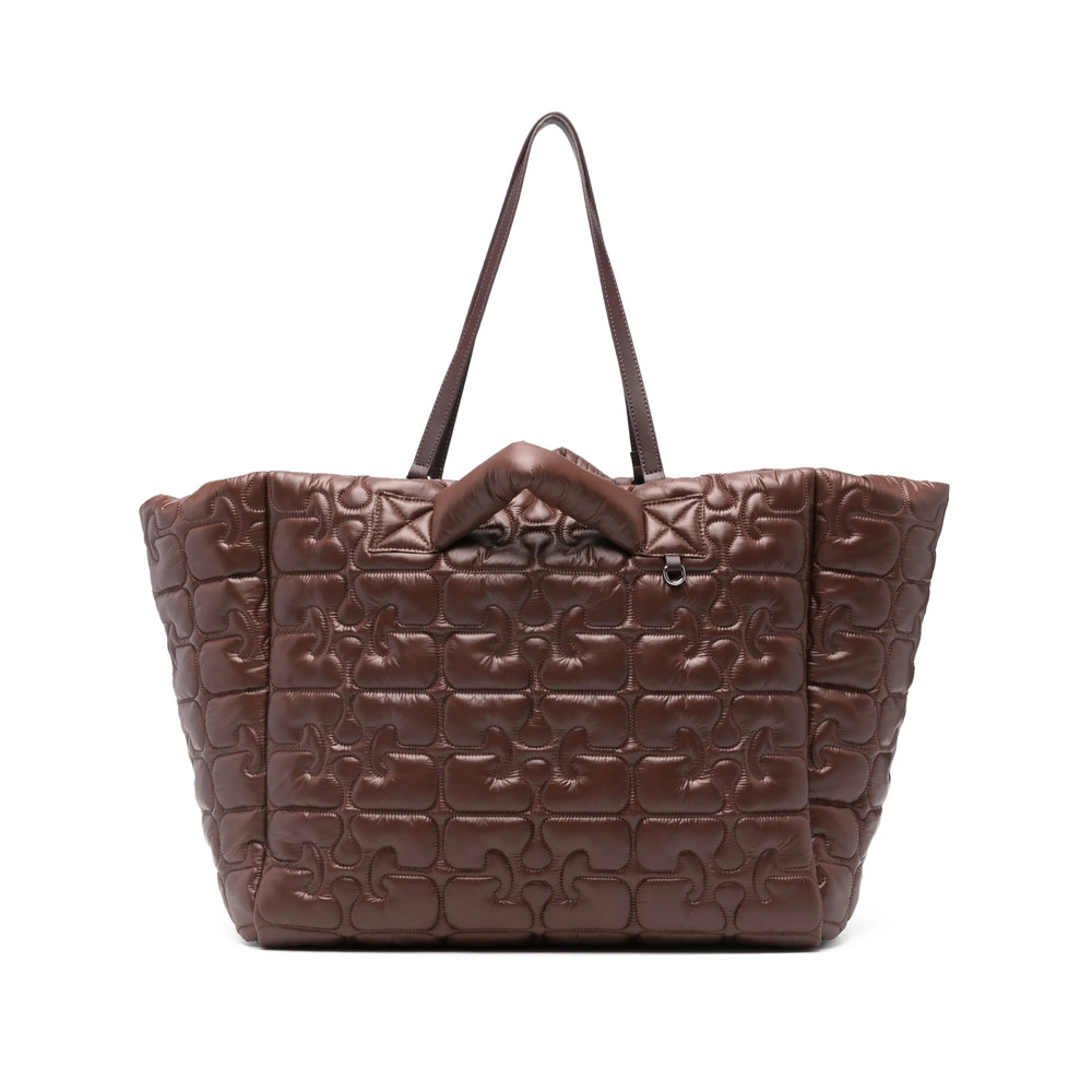Ganni Quilted Re-Tech XXL Tote Bag