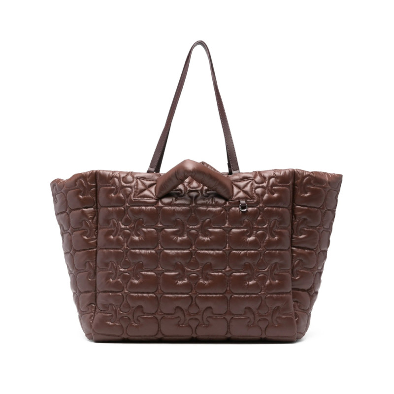Ganni Quilted Re-Tech XXL Tote Bag