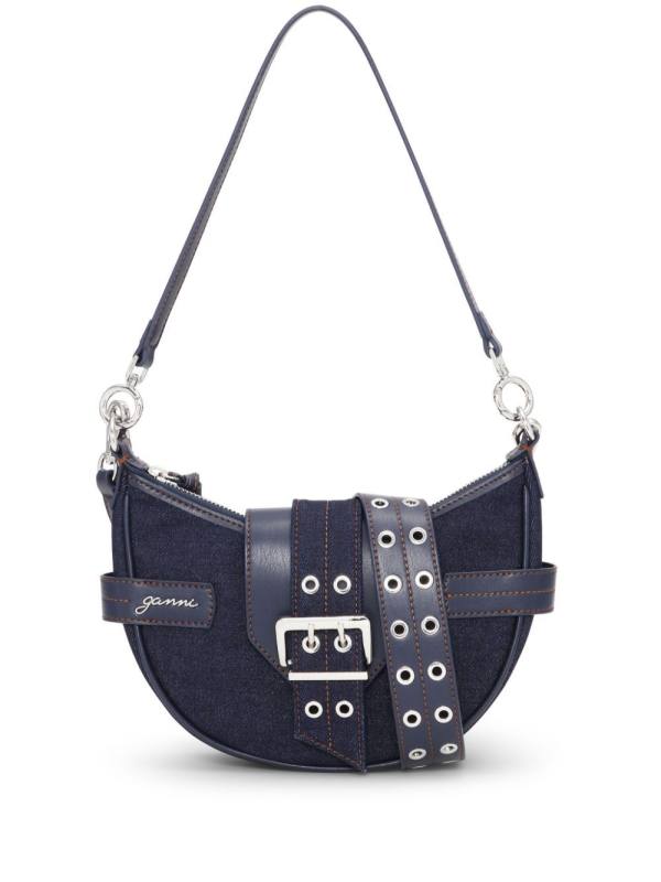 small Bucky denim crossody bag