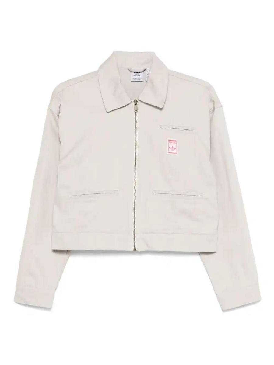 AOP cropped jacket