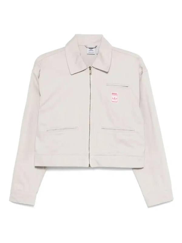 AOP cropped jacket
