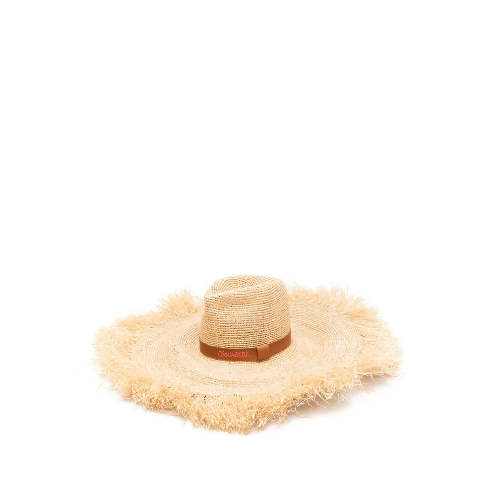 Dsquared2 Raffia Sun Hat