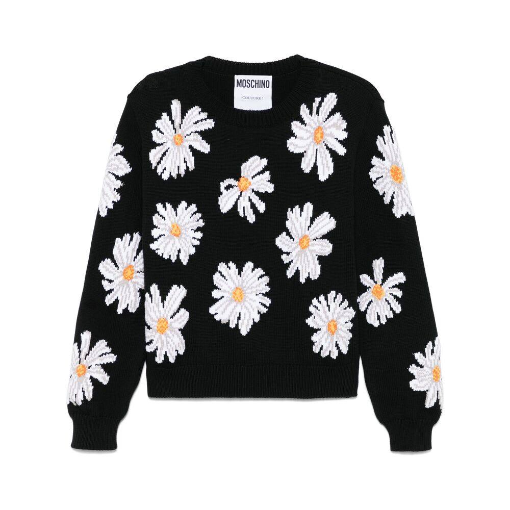Moschino Floral-jacquard Sweater