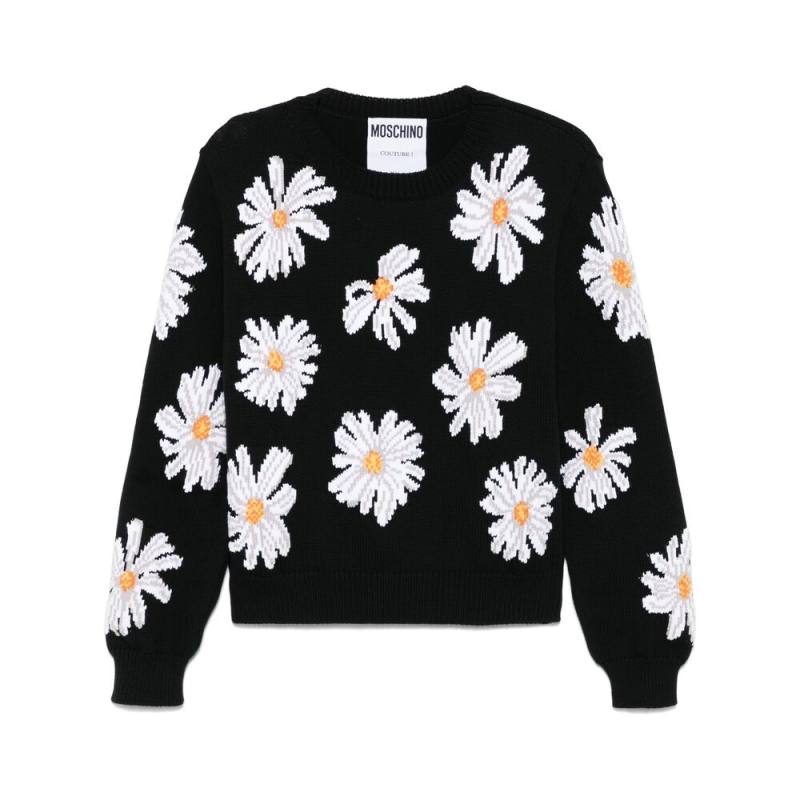 Moschino Floral-jacquard Sweater