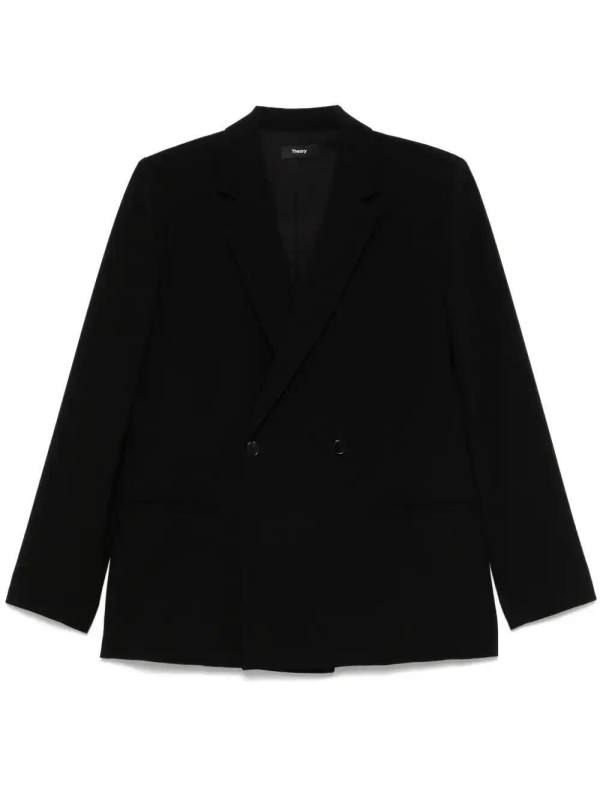 double-breasted blazer