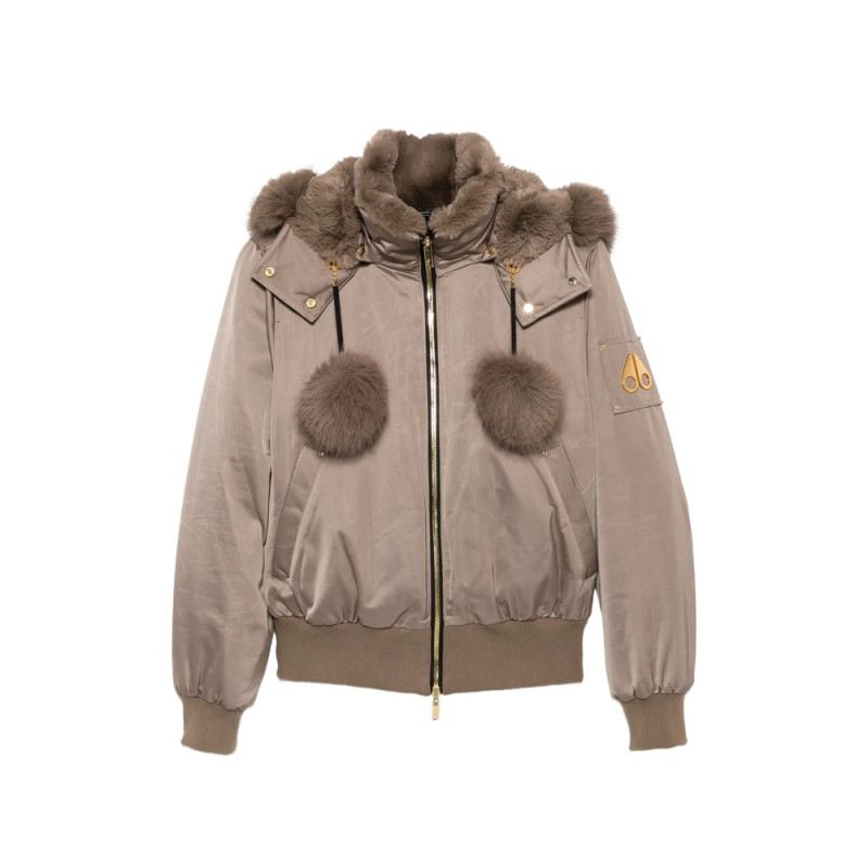 Moose Knuckles Zip-fastening Hooded Bomber Jacket