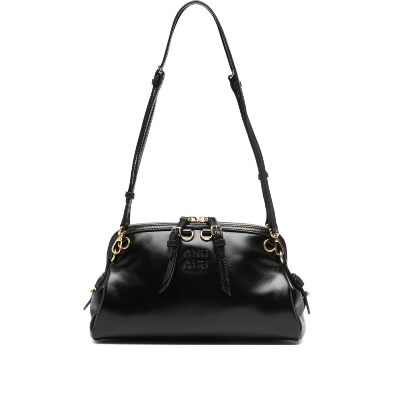 Miu Miu Logo-embossed Shoulder Bag