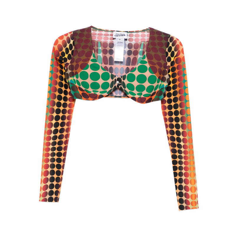 Jean Paul Gaultier Polka Dot Top