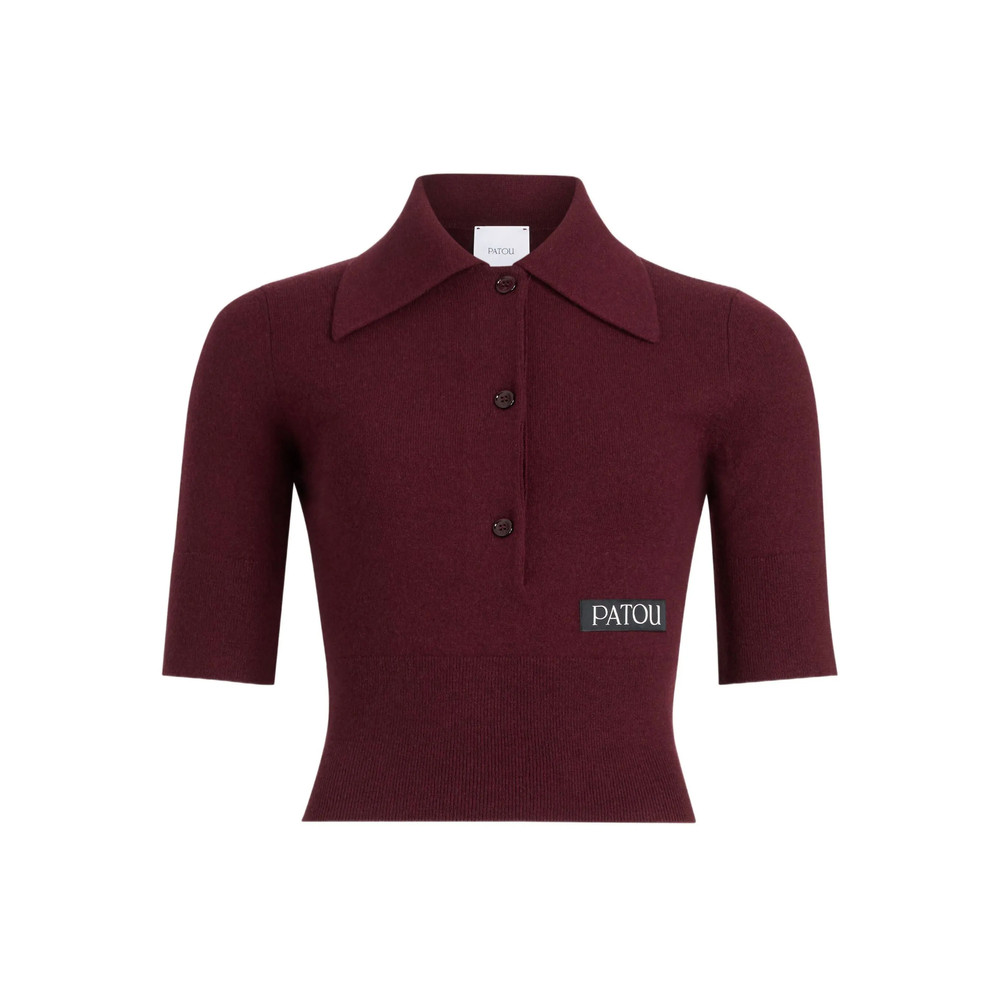 Patou Logo-patch Polo Top