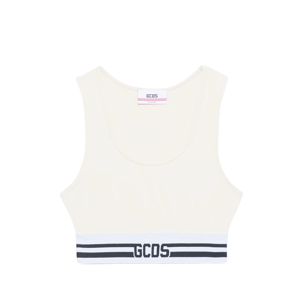 Gcds Logo-detail Crop Top